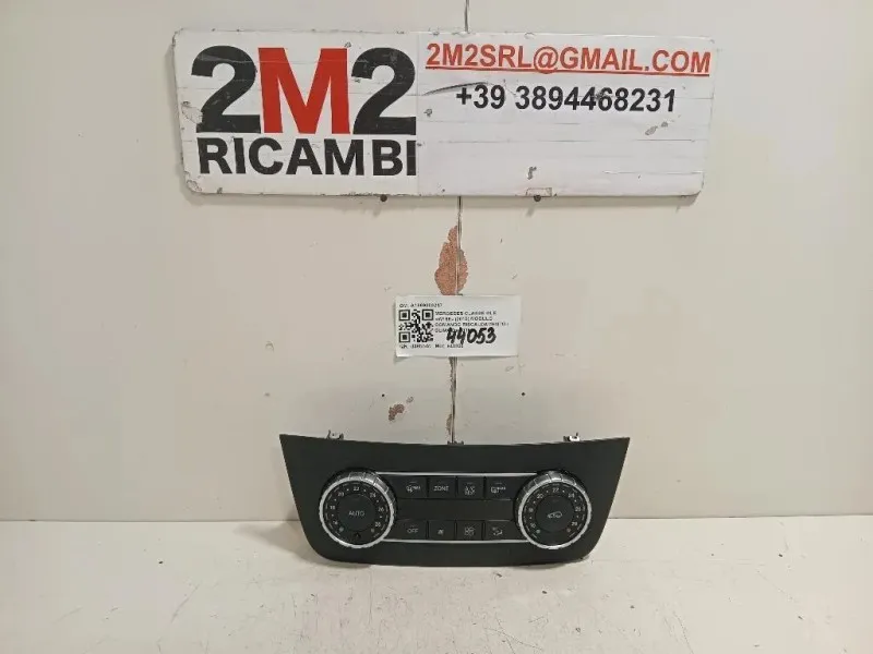 Modulo Comando Riscaldamento Clima A1669003217 Mercedes Classe GLE W166 2015