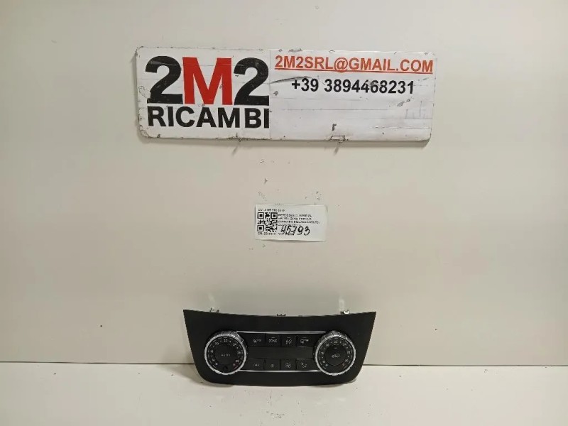 Modulo Comando Riscaldamento Clima A166 900 69 08 Mercedes Classe ML W166 2012