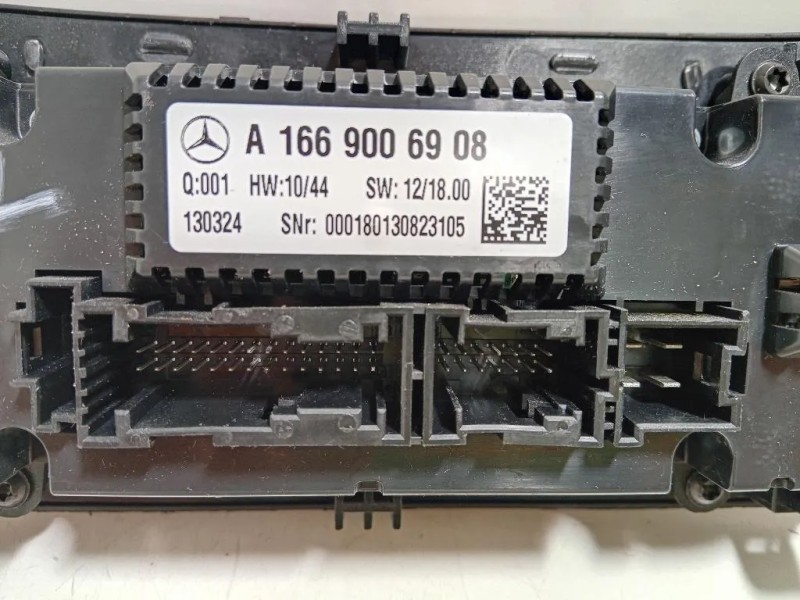 Modulo Comando Riscaldamento Clima A166 900 69 08 Mercedes Classe ML W166 2012
