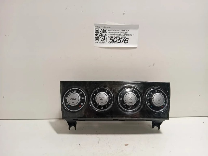 Modulo Comando Riscaldamento Clima A1718300485 Mercedes Classe SLK R171 2004