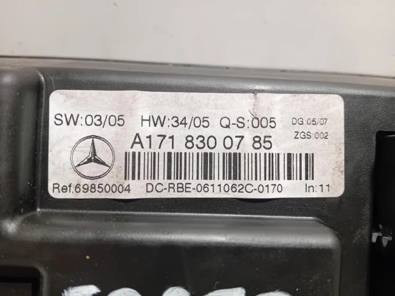 Modulo Comando Riscaldamento Clima A1718300785 Mercedes Classe SLK R171 2004