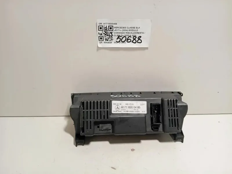 Modulo Comando Riscaldamento Clima A1718300485 Mercedes Classe SLK R171 2004