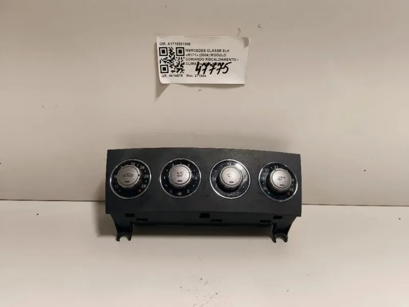 Modulo Comando Riscaldamento Clima A1718301085 Mercedes Classe SLK R171 2004