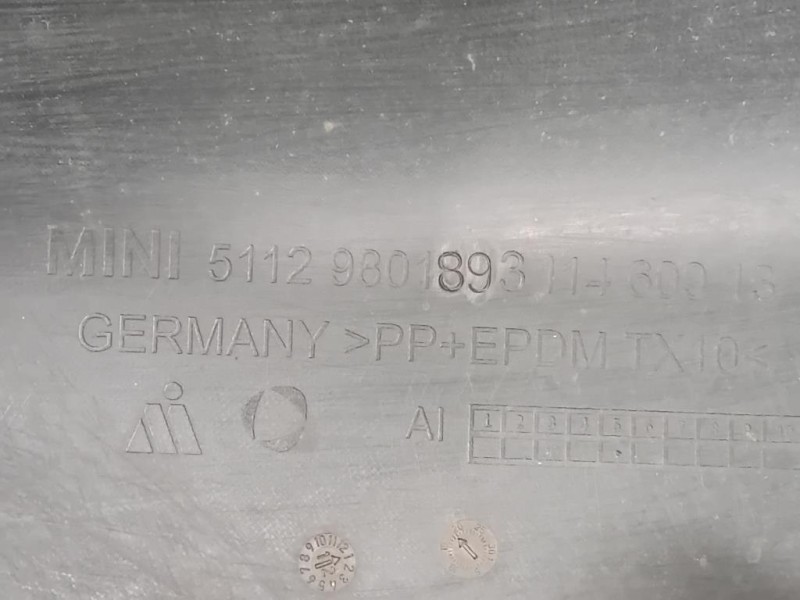 Paraurti POST 5112 9801893 Mini Countryman Cooper R60 2010