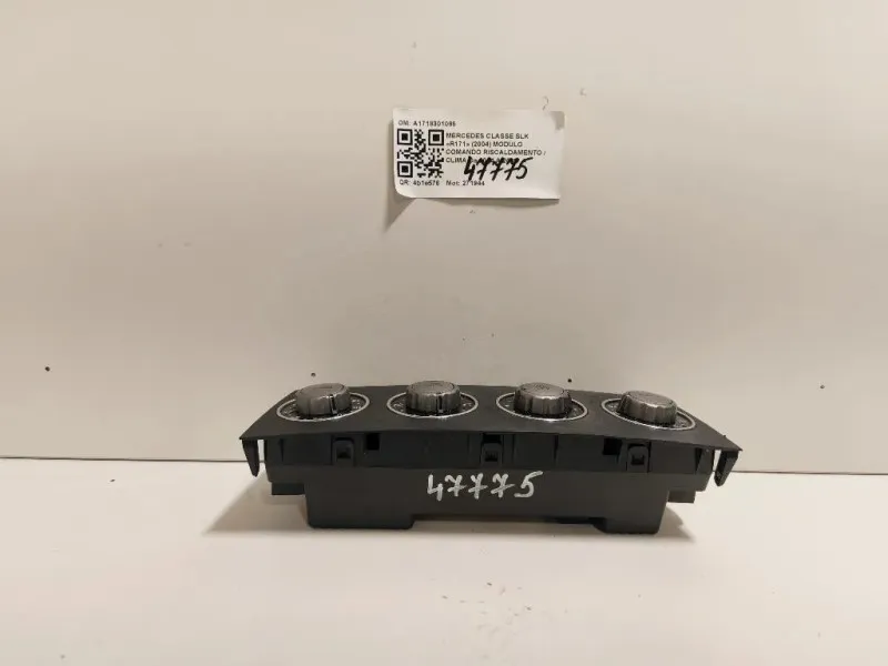 Modulo Comando Riscaldamento Clima A1718301085 Mercedes Classe SLK R171 2004