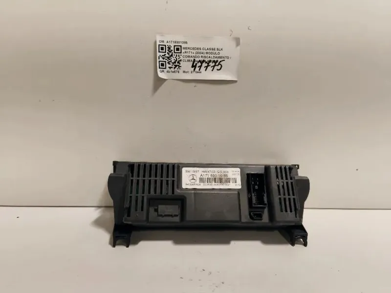 Modulo Comando Riscaldamento Clima A1718301085 Mercedes Classe SLK R171 2004