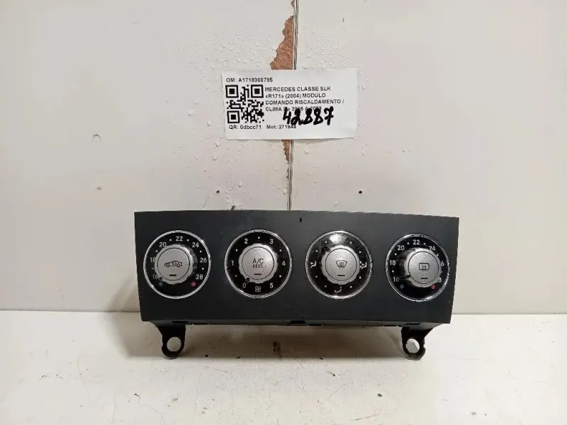 Modulo Comando Riscaldamento Clima A1718300785 Mercedes Classe SLK R171 2004
