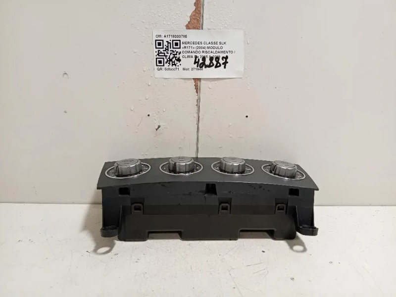 Modulo Comando Riscaldamento Clima A1718300785 Mercedes Classe SLK R171 2004