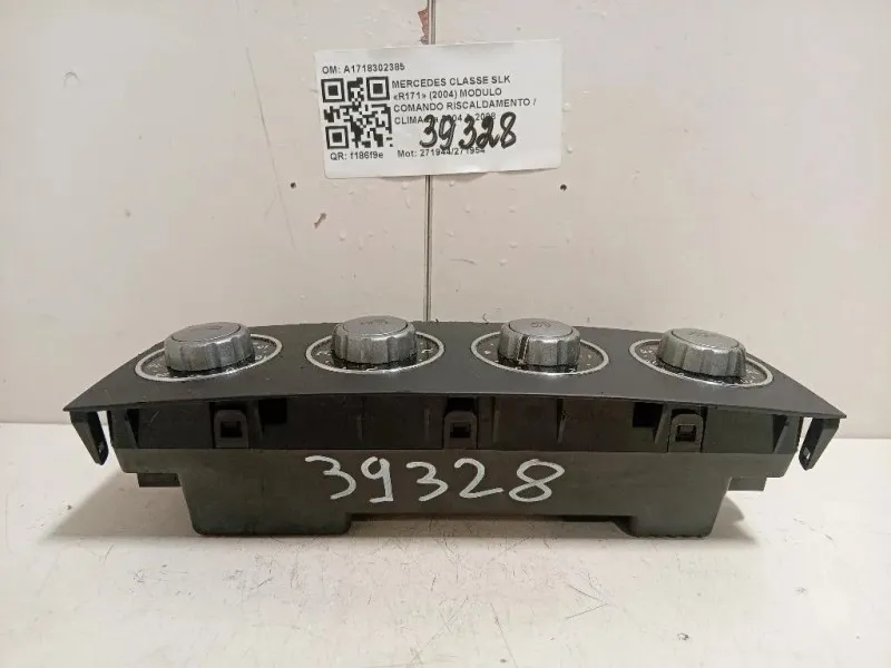 Modulo Comando Riscaldamento Clima A1718302385 Mercedes Classe SLK R171 2004