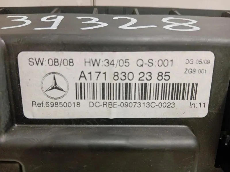 Modulo Comando Riscaldamento Clima A1718302385 Mercedes Classe SLK R171 2004