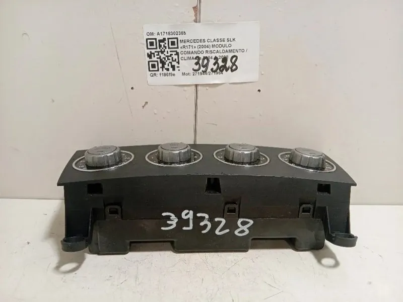 Modulo Comando Riscaldamento Clima A1718302385 Mercedes Classe SLK R171 2004