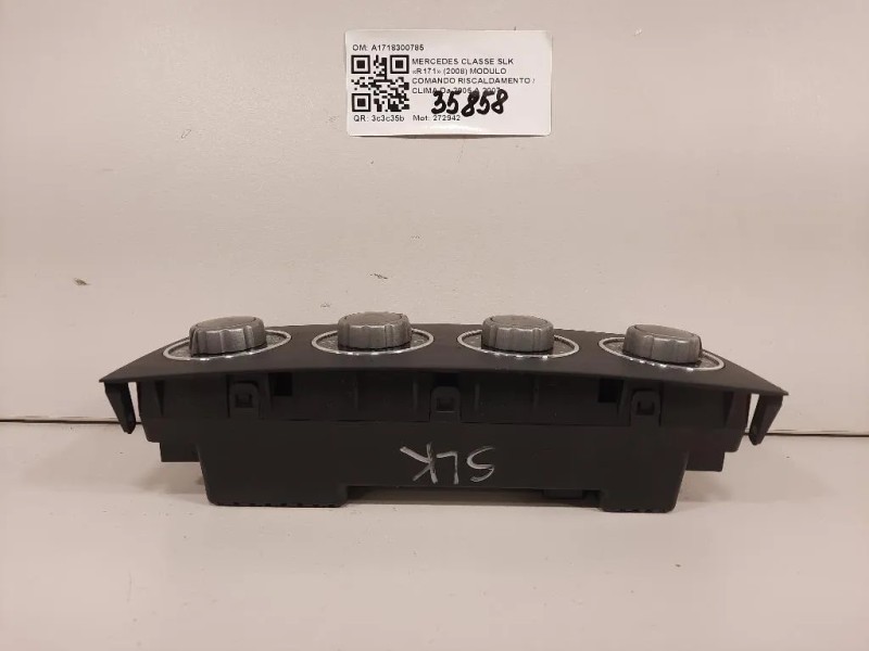 Modulo Comando Riscaldamento Clima A1718300785 Mercedes Classe SLK R171 2004