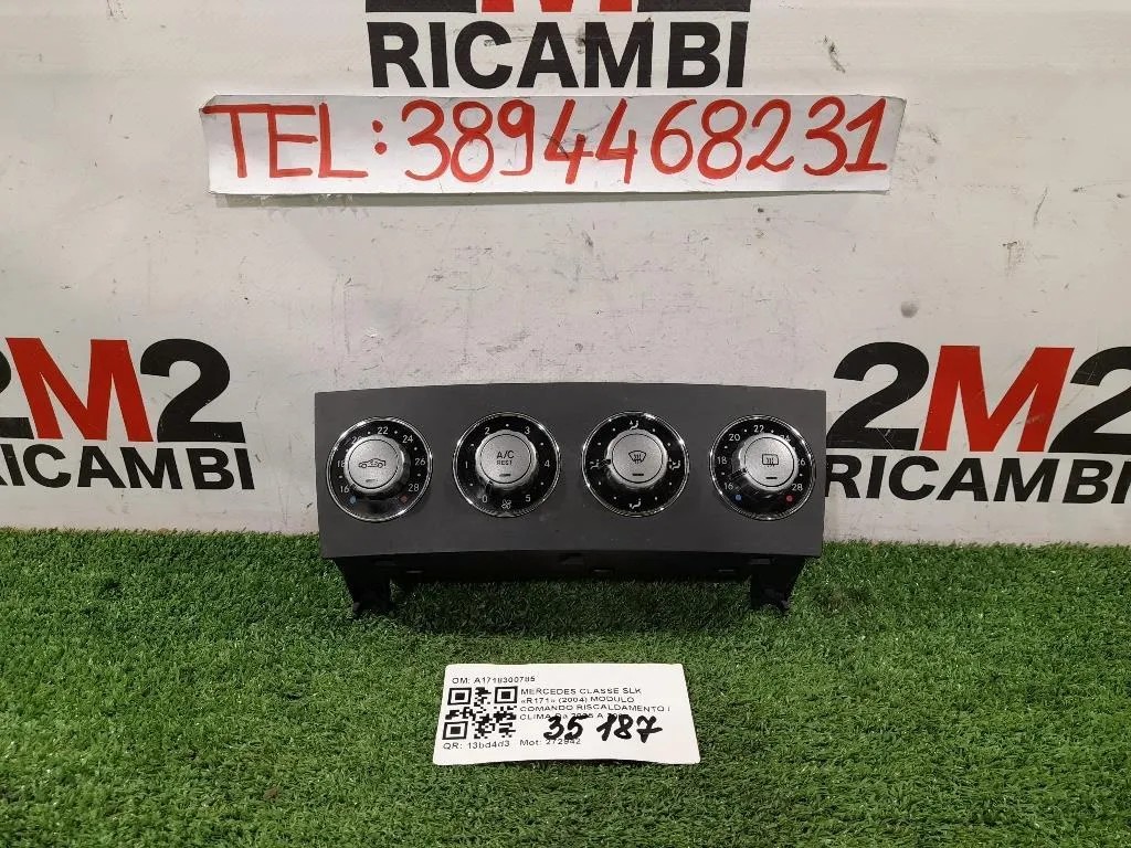 Modulo Comando Riscaldamento Clima A1718300785 Mercedes Classe SLK R171 2004