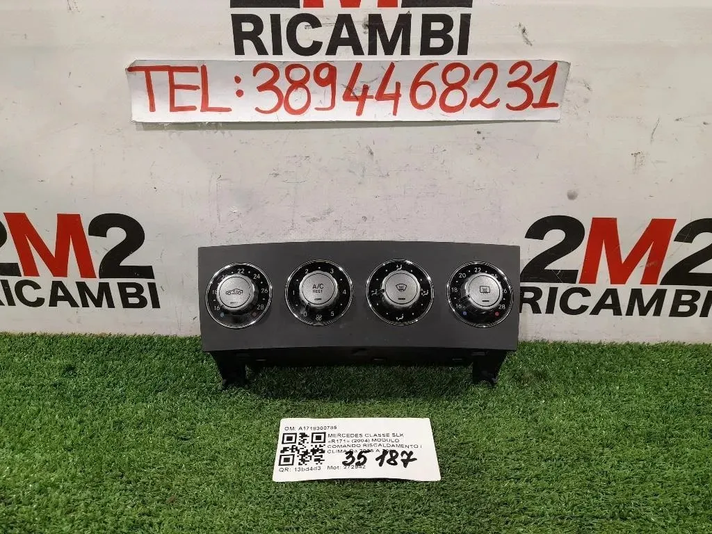 Modulo Comando Riscaldamento Clima A1718300785 Mercedes Classe SLK R171 2004