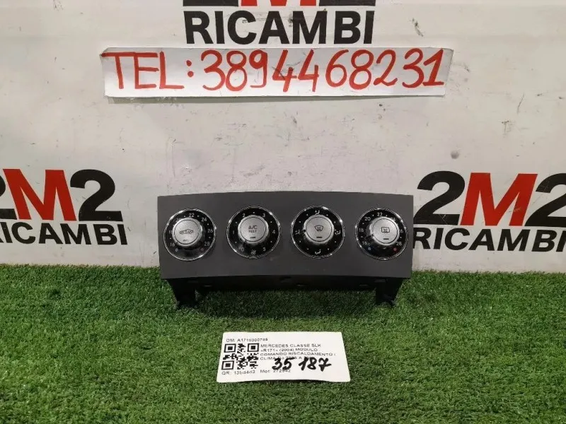 Modulo Comando Riscaldamento Clima A1718300785 Mercedes Classe SLK R171 2004