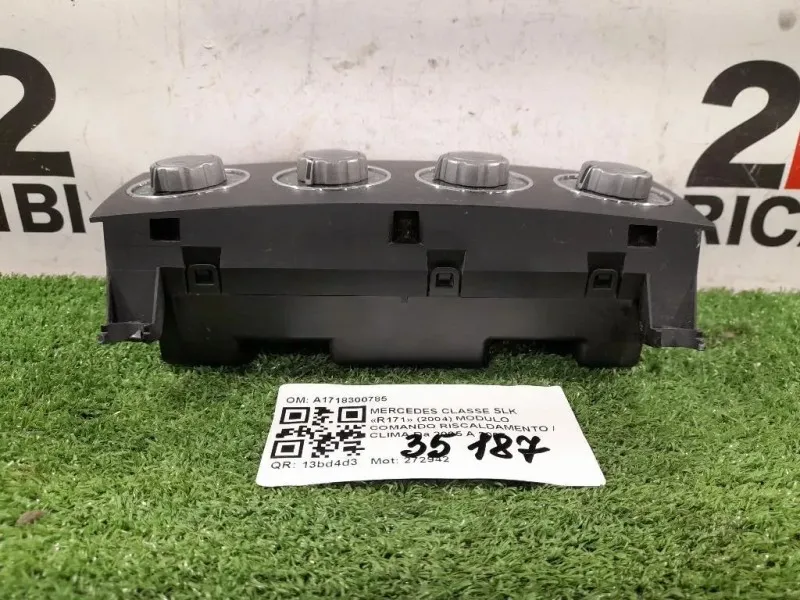 Modulo Comando Riscaldamento Clima A1718300785 Mercedes Classe SLK R171 2004