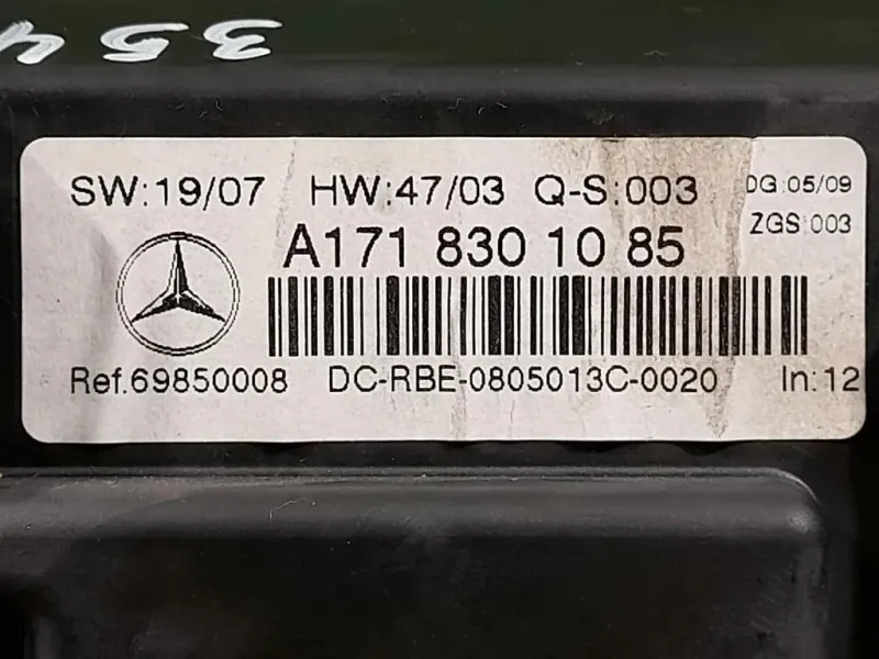 Modulo Comando Riscaldamento Clima A1718300785 Mercedes Classe SLK R171 2008