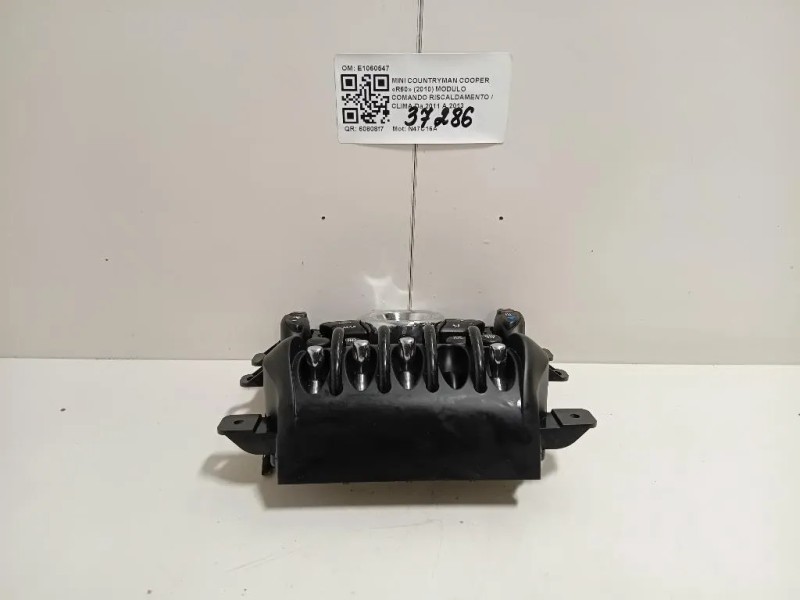 Modulo Comando Riscaldamento Clima E1060547 Mini Countryman Cooper R60 2010