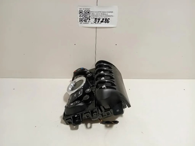 Modulo Comando Riscaldamento Clima E1060547 Mini Countryman Cooper R60 2010