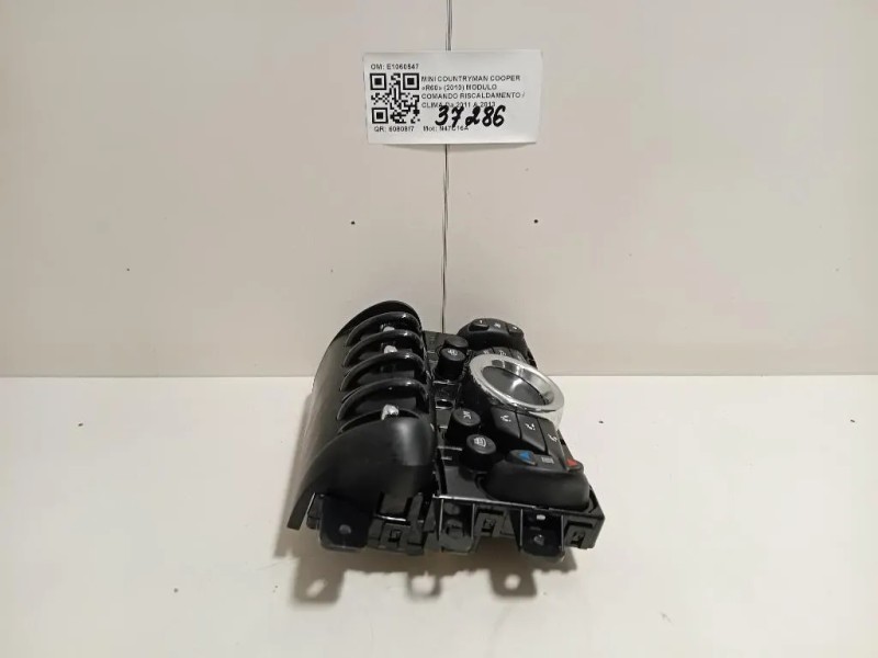 Modulo Comando Riscaldamento Clima E1060547 Mini Countryman Cooper R60 2010