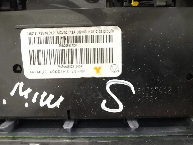 Modulo Comando Riscaldamento Clima 69790504 69797002 Mini MINI Clubman R55 2008