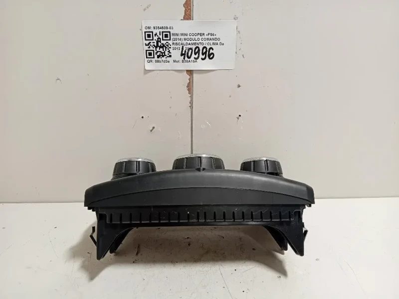 Modulo Comando Riscaldamento Clima 9354509-03 Mini MINI Cooper F56 2014