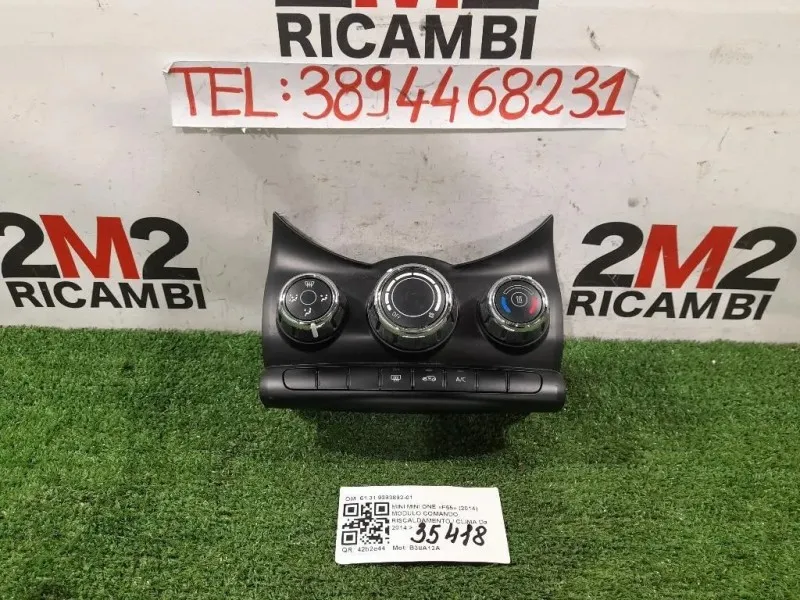Modulo Comando Riscaldamento Clima 6131 9383892-01 Mini MINI ONE F55 2014