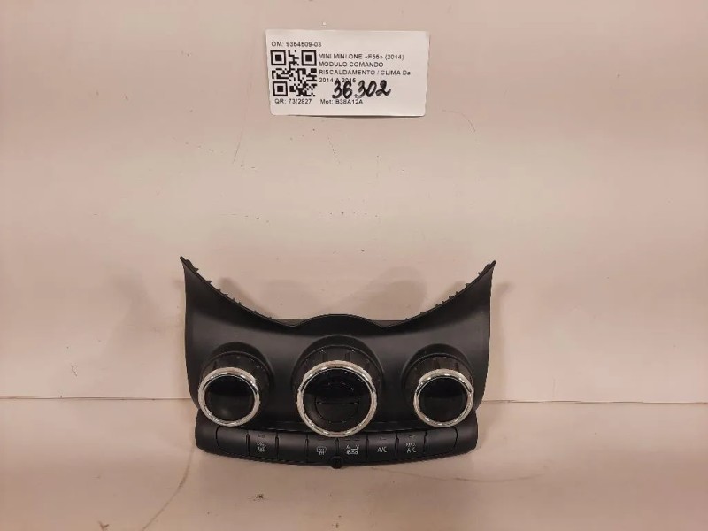 Modulo Comando Riscaldamento Clima 9354509-03 Mini MINI ONE F55 2014