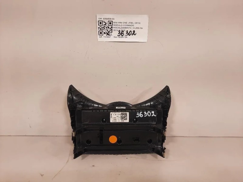 Modulo Comando Riscaldamento Clima 9354509-03 Mini MINI ONE F55 2014