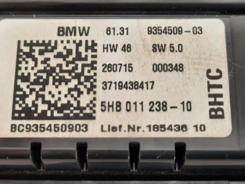 Modulo Comando Riscaldamento Clima 9354509-03 Mini MINI ONE F55 2014