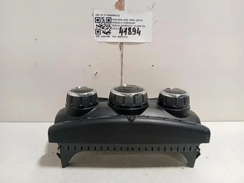 Modulo Comando Riscaldamento Clima 6131 9354509-02 Mini MINI ONE F55 2014