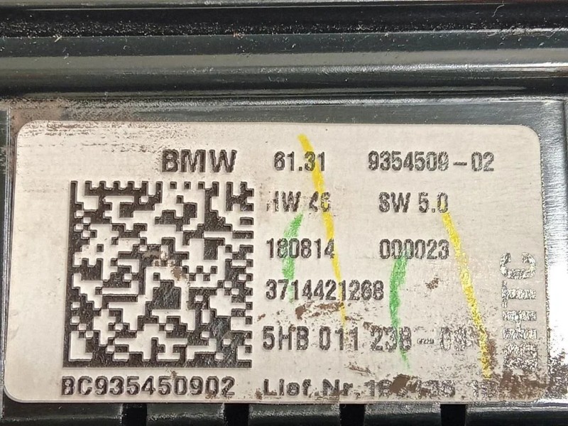 Modulo Comando Riscaldamento Clima 6131 9354509-02 Mini MINI ONE F55 2014