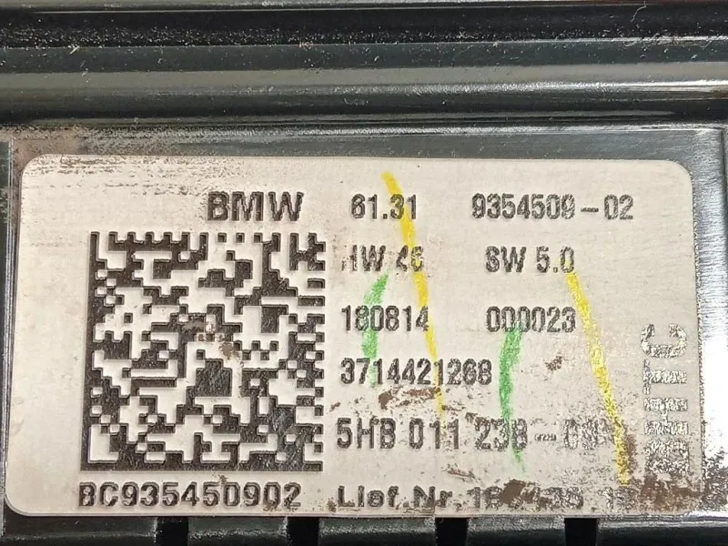 Modulo Comando Riscaldamento Clima 6131 9354509-02 Mini MINI ONE F55 2014