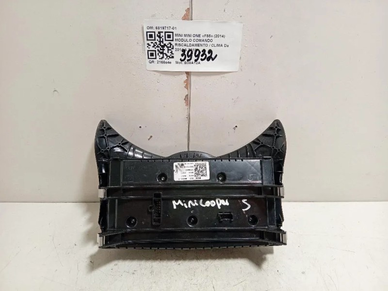 Modulo Comando Riscaldamento Clima 6819717-01 Mini MINI ONE F55 2014
