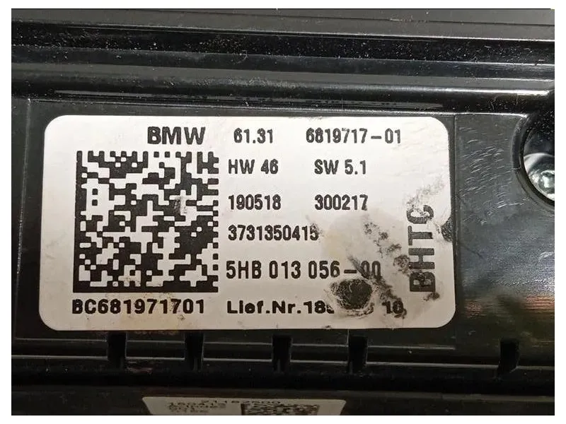 Modulo Comando Riscaldamento Clima 6819717-01 Mini MINI ONE F55 2014