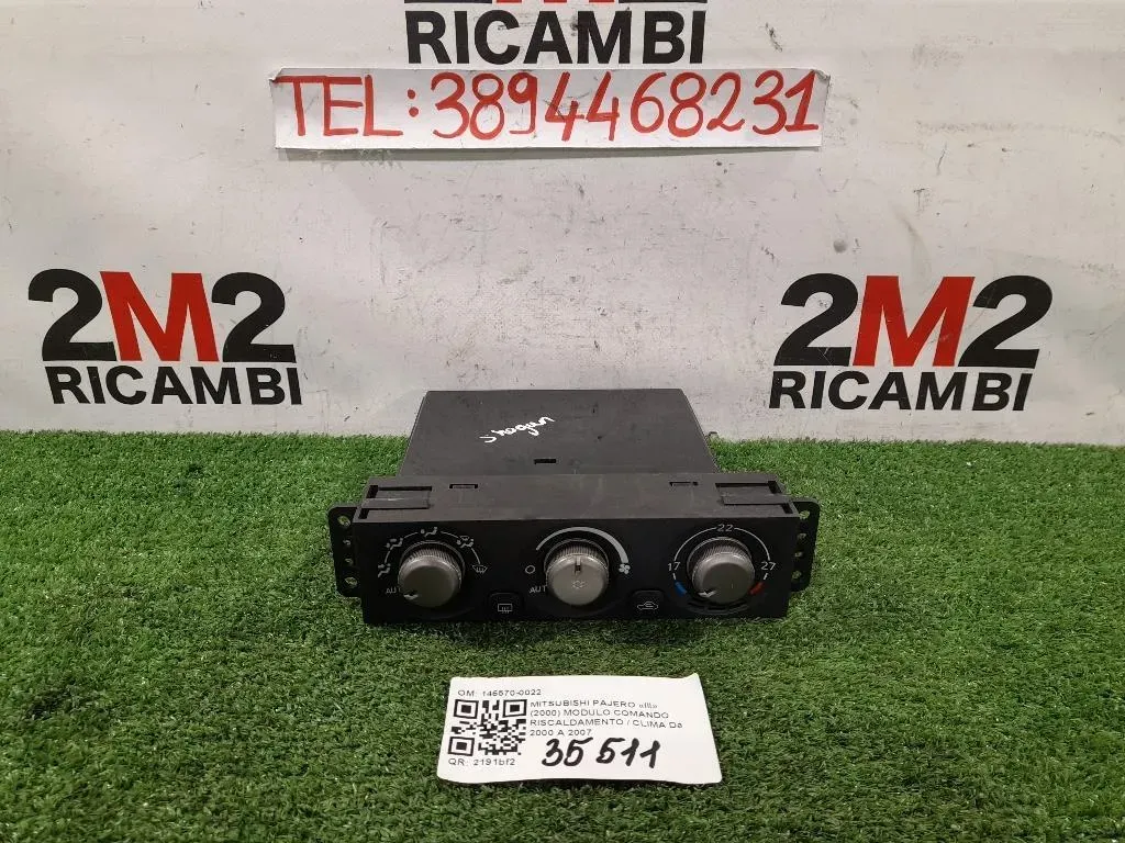 Modulo Comando Riscaldamento Clima 146570-0022 Mitsubishi Pajero III 2000