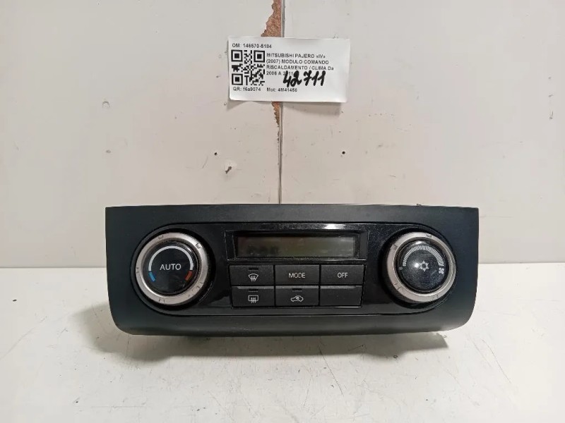 Modulo Comando Riscaldamento Clima 146570-5184 Mitsubishi Pajero IV 2007