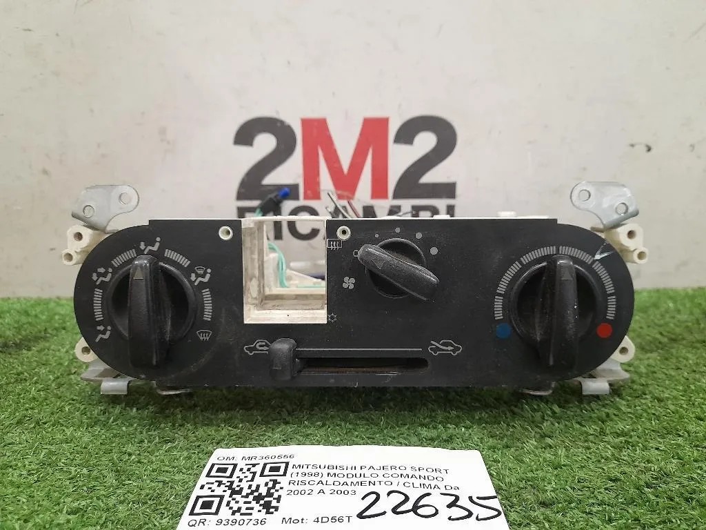Modulo Comando Riscaldamento Clima MR360556 Mitsubishi Pajero Sport 1998