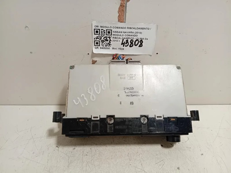 Modulo Comando Riscaldamento Clima MODULO COMANDO RISCALDAMENTO CLIMA Nissan Navara 2010