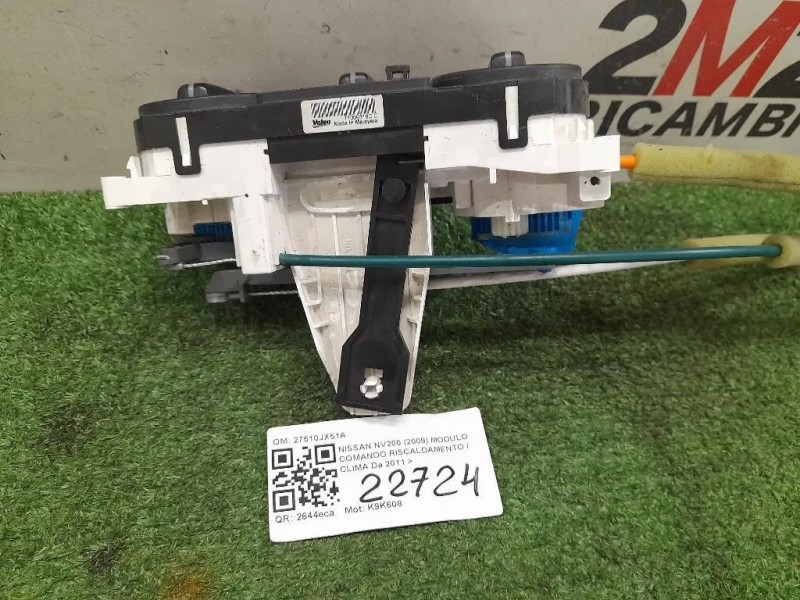 Modulo Comando Riscaldamento Clima 27510JX51A Nissan Nv200 2009