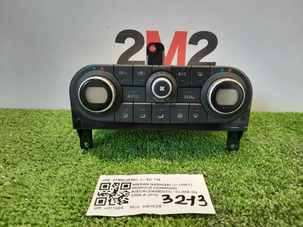 Modulo Comando Riscaldamento Clima 27500JD40C Nissan Qashqai I 2007