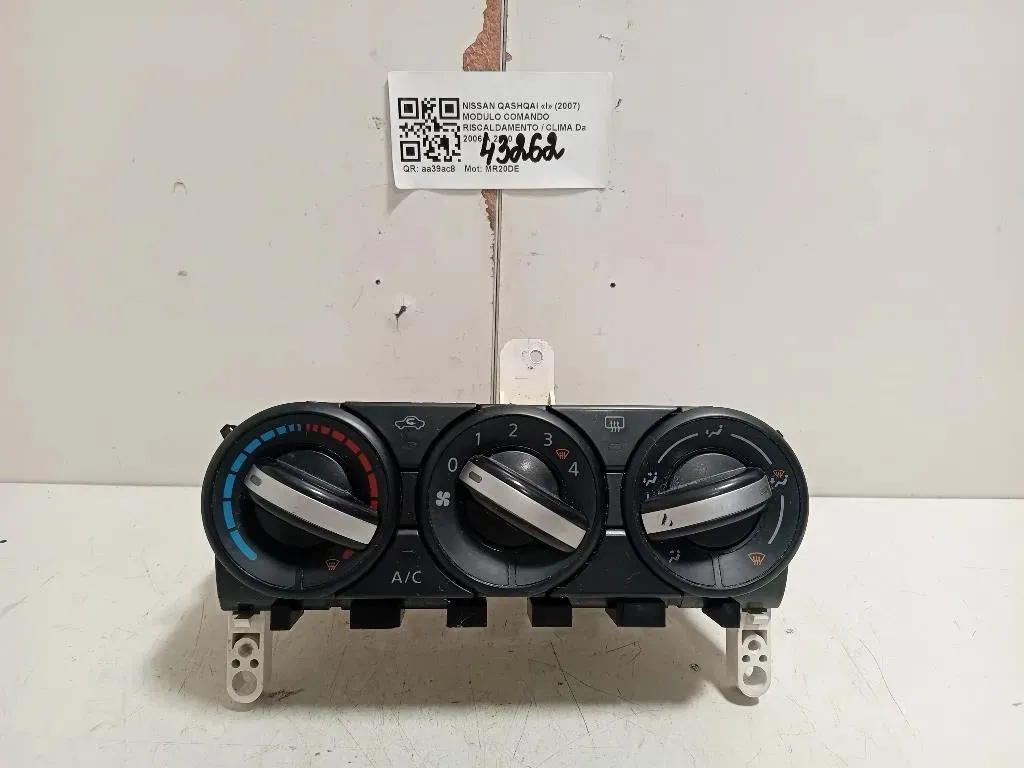 Modulo Comando Riscaldamento Clima MODULO COMANDO RISCALDAMENTO CLIMA Nissan Qashqai I 2007