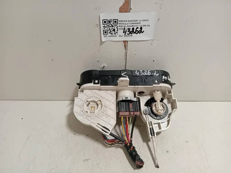 Modulo Comando Riscaldamento Clima MODULO COMANDO RISCALDAMENTO CLIMA Nissan Qashqai I 2007