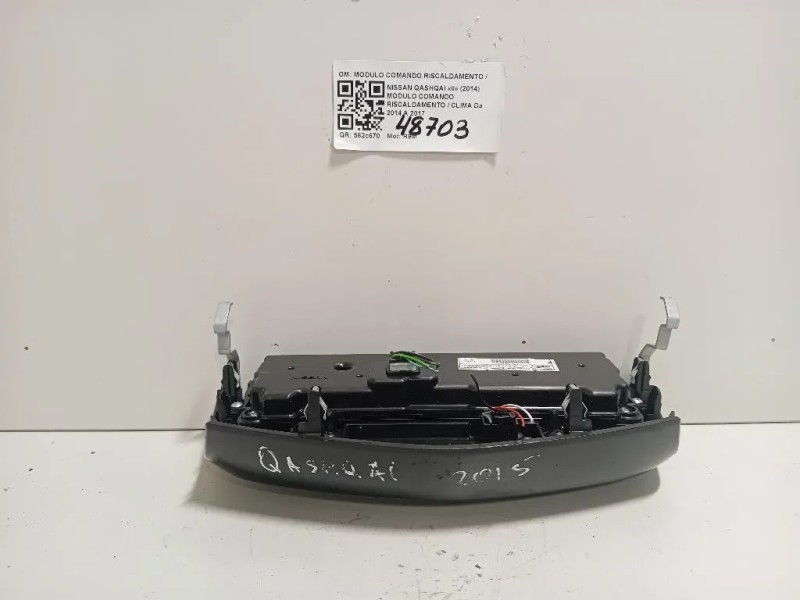 Modulo Comando Riscaldamento Clima MODULO COMANDO RISCALDAMENTO CLIMA Nissan Qashqai II 2014