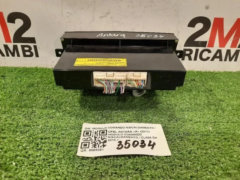 Modulo Comando Riscaldamento Clima MODULO COMANDO RISCALDAMENTO CLIMA Opel Antara A 2011