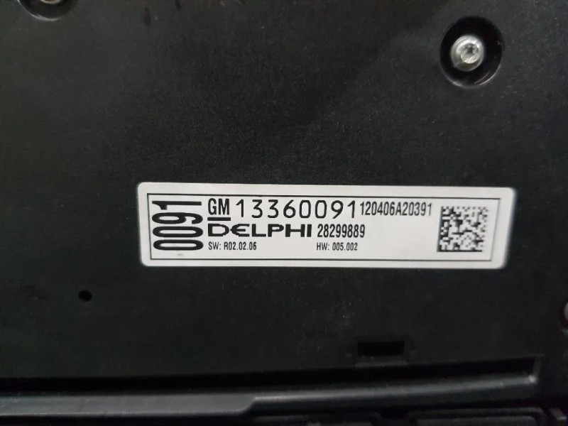 Modulo Comando Riscaldamento Clima 13360099 13360091 Opel Astra J 2010