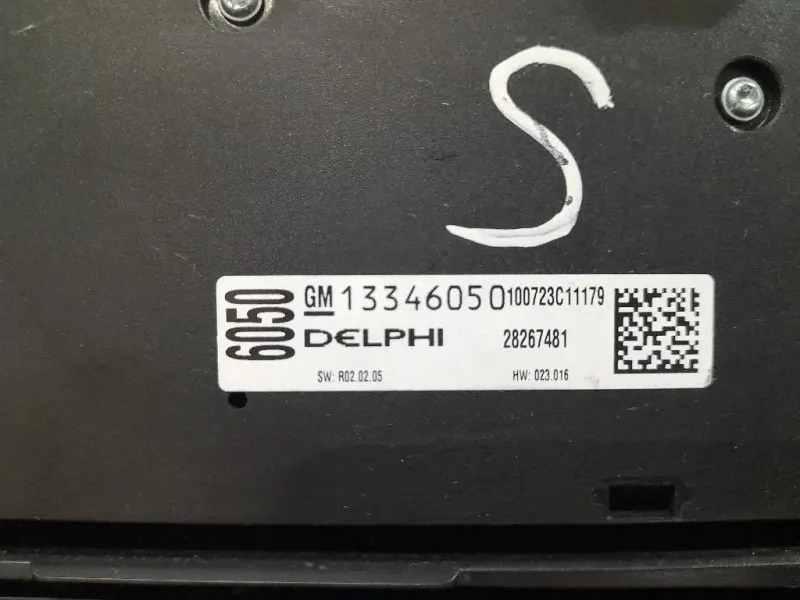 Modulo Comando Riscaldamento Clima 13346092 13346050 Opel Astra J SW 2010