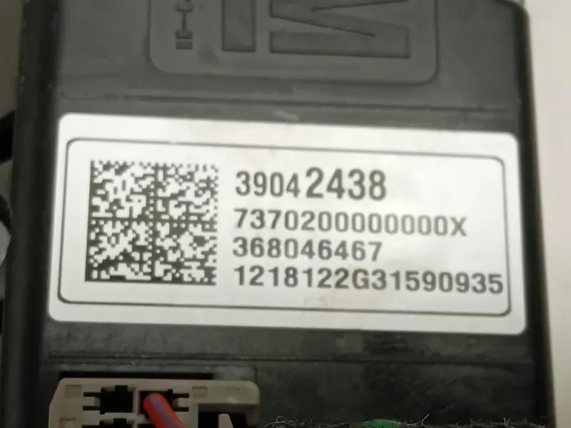 Modulo Comando Riscaldamento Clima 39042438 Opel Astra K 2016