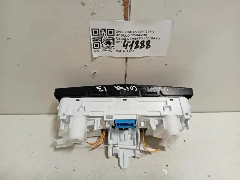 Modulo Comando Riscaldamento Clima 466119570 Opel Corsa D 2011