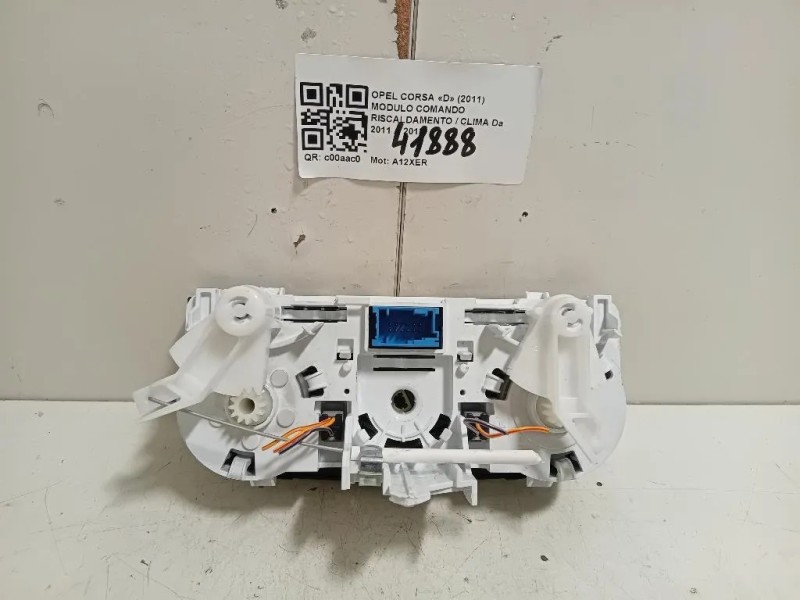 Modulo Comando Riscaldamento Clima 466119570 Opel Corsa D 2011